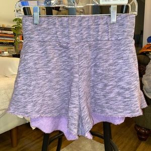 Intimately by Free People super cute purple flowy shorts